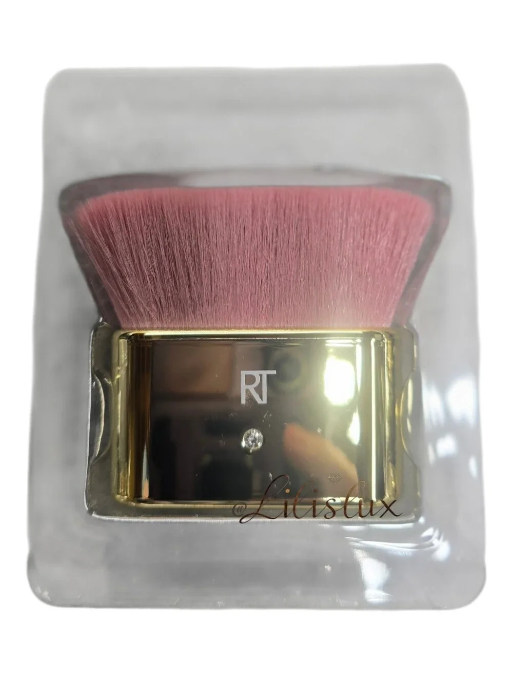 Real Techniques The Soft Glam  New! Pink Limited Edition 032 Curved Kabuki Brush